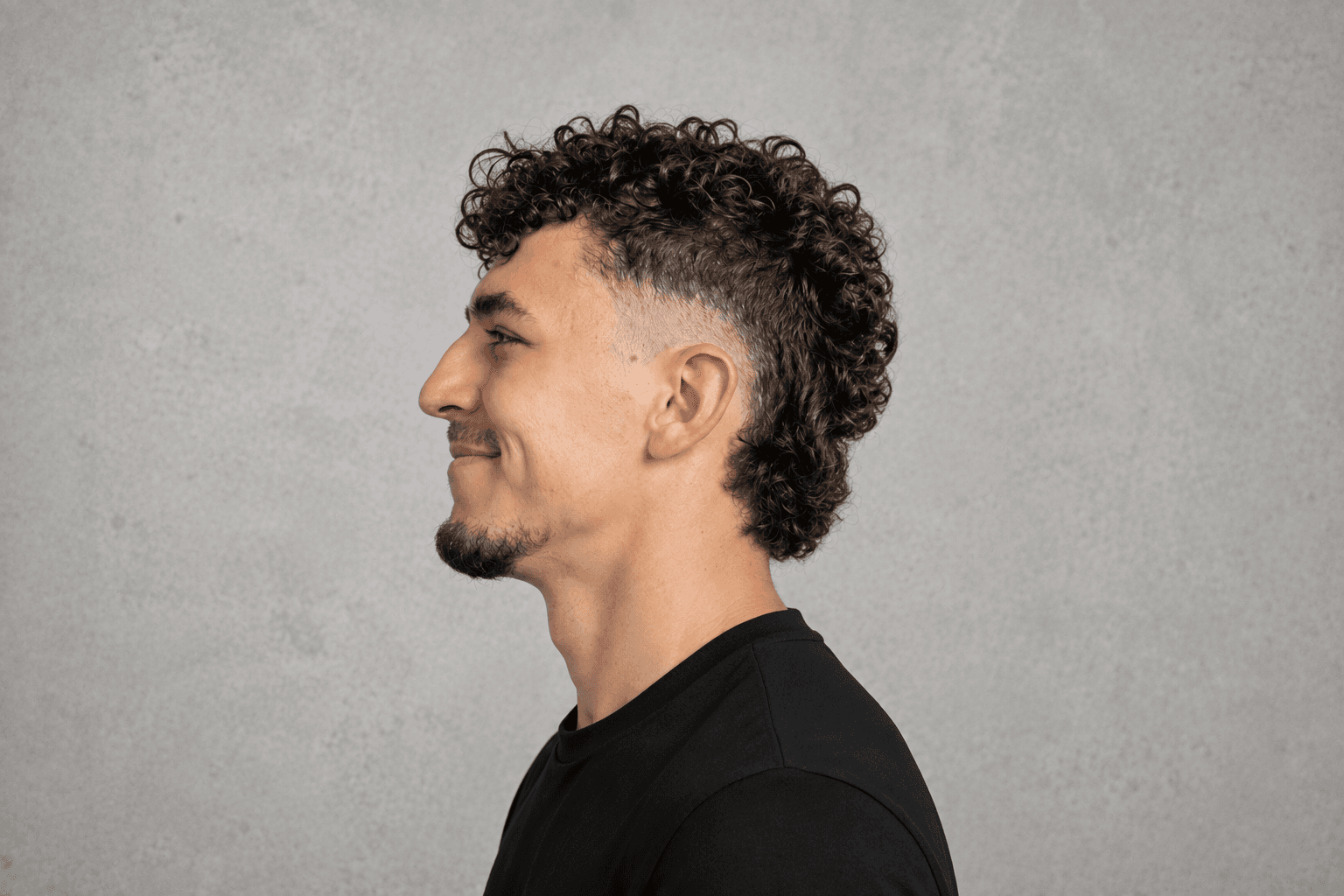 Daniel Lavko, photographed in profile
